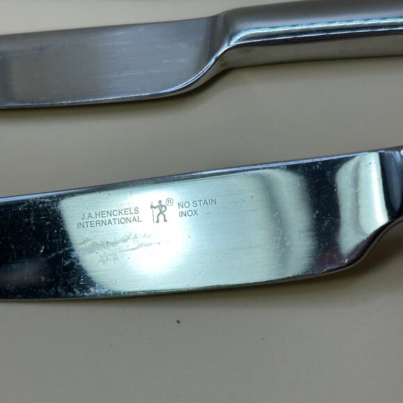 3 New French Hollow Knife Metro Stainless J A Henckels Zwilling Stainless 9 1/4" - Picture 3 of 6